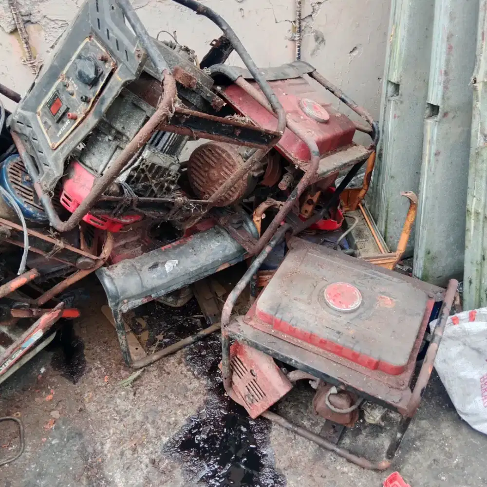 Saya nampung genset rusak satuan atau borongan