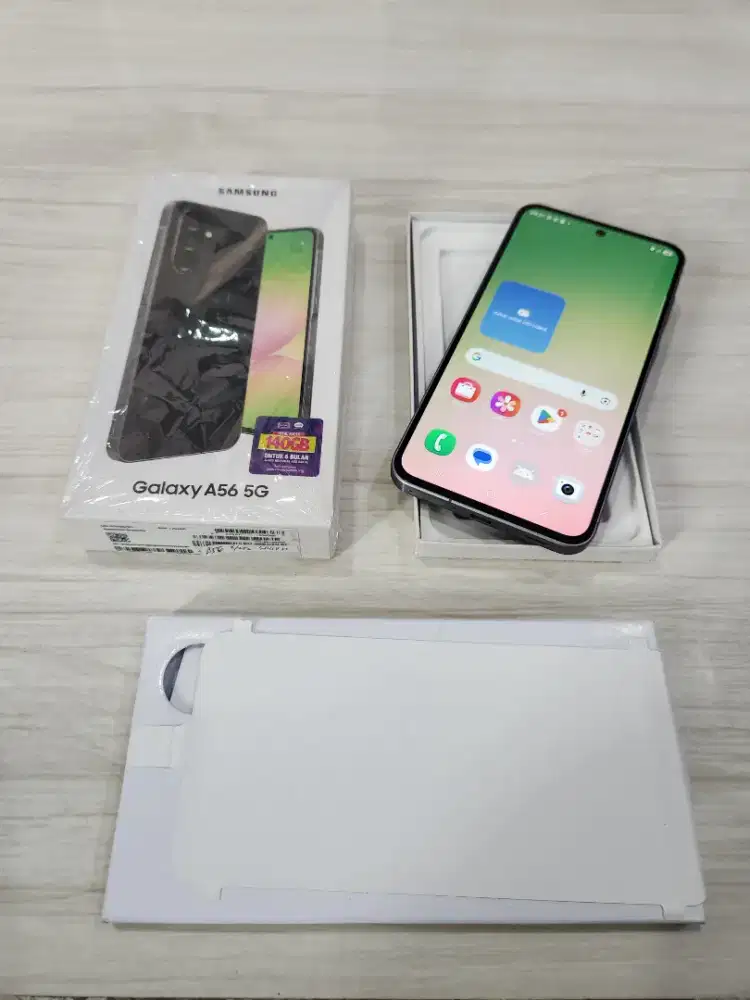 Samsung A56 5G ram 8/256gb Muluss lengkap