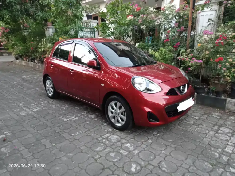 Nissan March 2018, Matic, AB, km62rb, Mulus Terawat Orisinil, pemilik