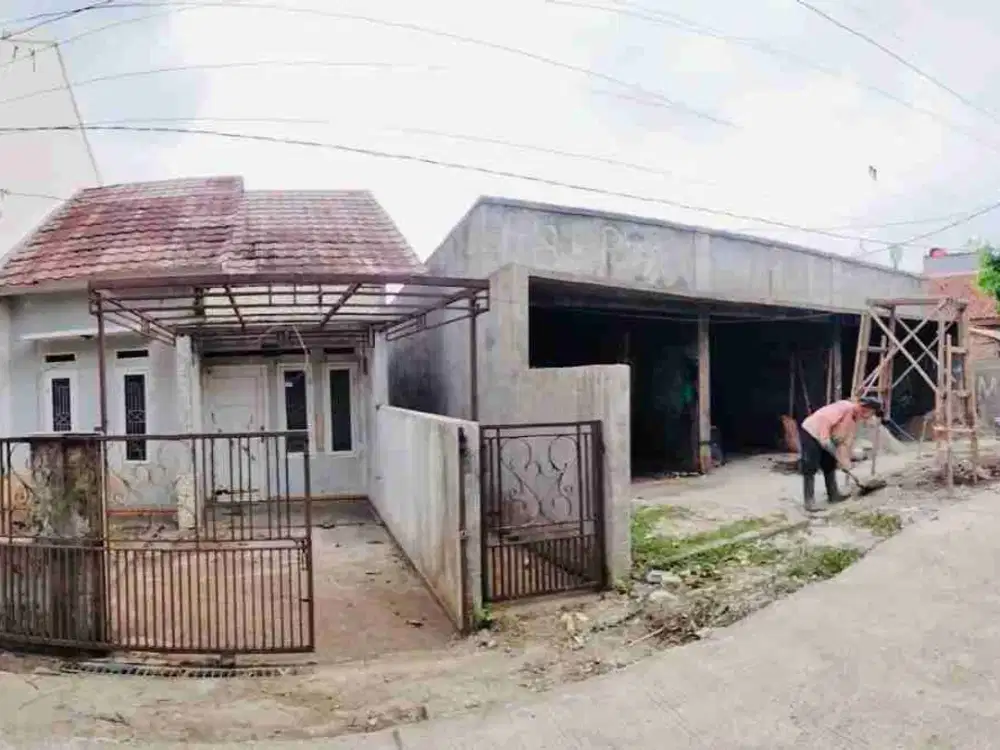 Dijual 1 rumah + 3 unit ruko harga 435 juta nego luas tanah 215 meter