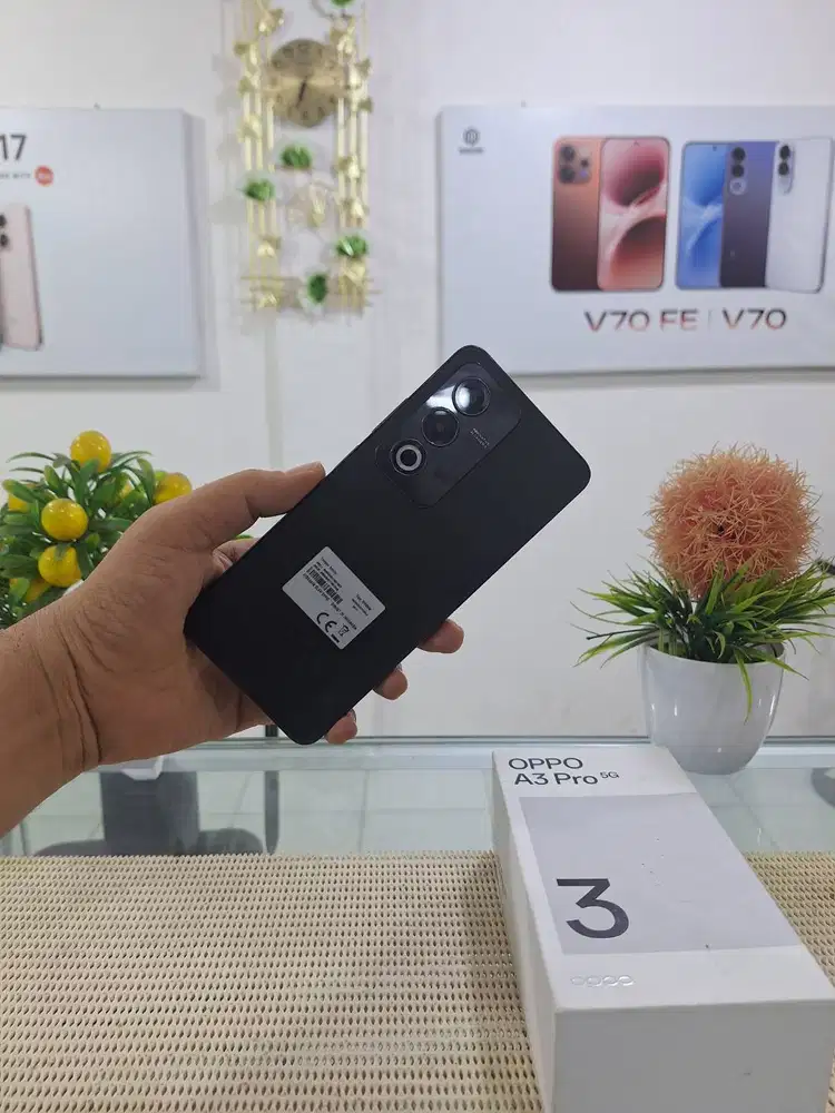 Oppo A3 Pro 5G Ram 8+8Gb/ 256Gb Fullset Mulus Original 100% Bergaransi