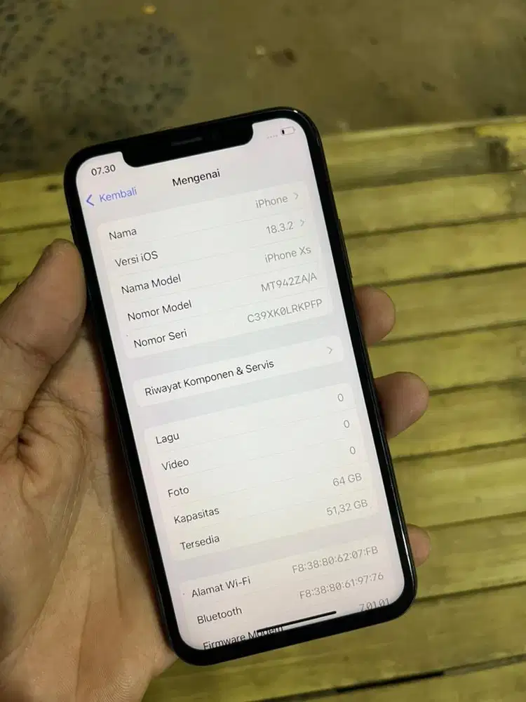 Iphone xs 64gb ex inter