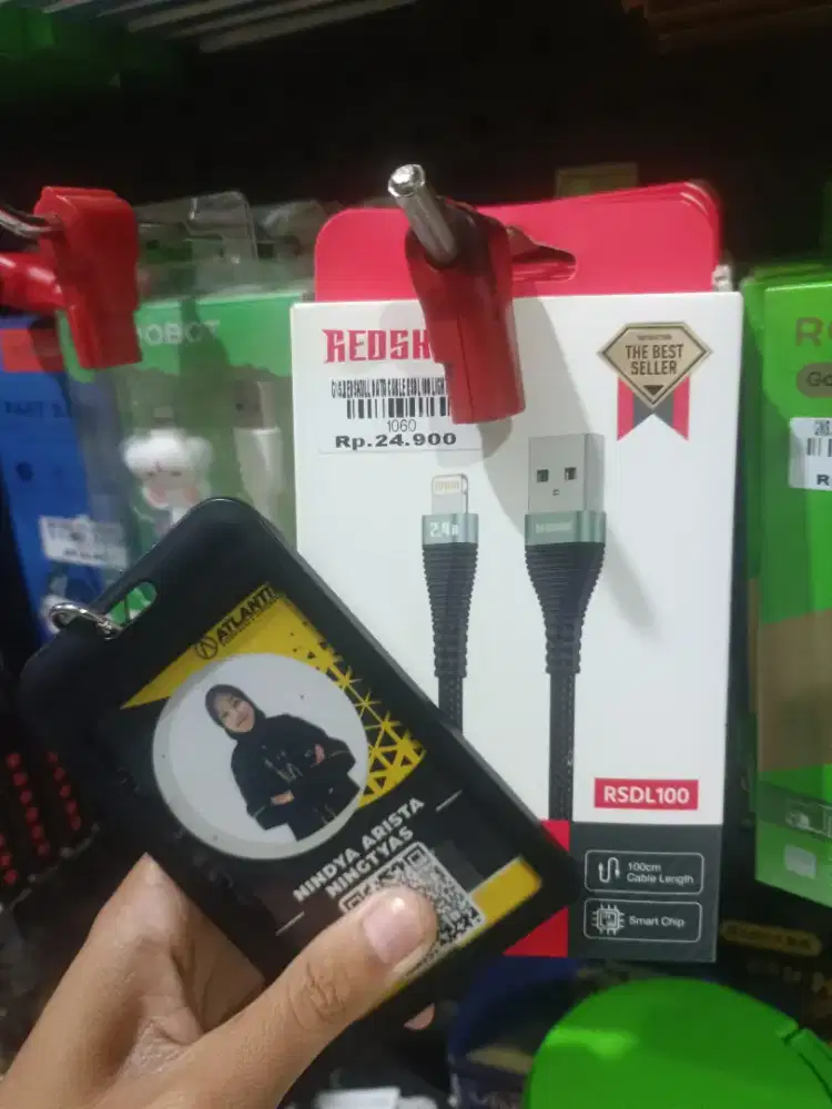 Kabel data lightning ATLANTIS DAHSYAT