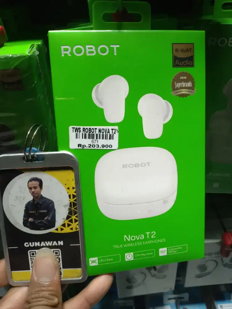 Headset BT ROBOT NOVA T2 ATLANTIS DAHSYAT