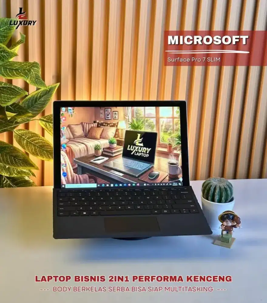 MICROSOFT SURFACE PRO 7 SLIM 2IN1 INTEL CORE I7 SSD 1TB RAM 16GB