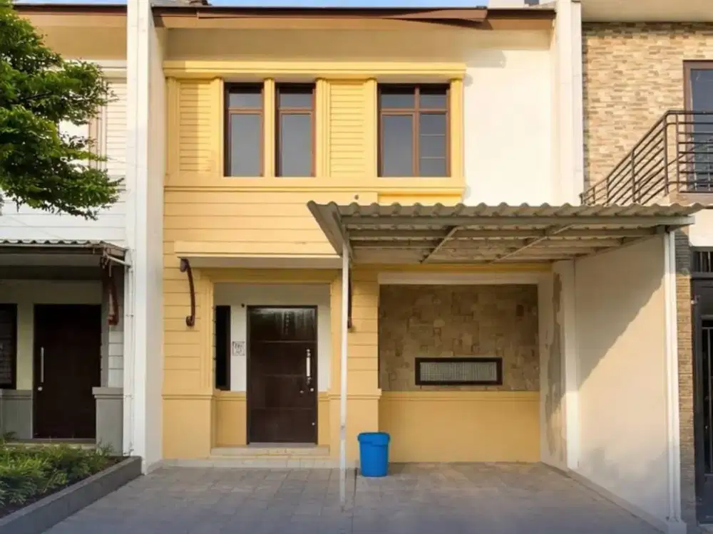 DIJUAL RUMAH CANTIK MINIMALIS LOKASI SANGAT STRATEGIS DI NUSA LOKA PARK BSD CITY (DMB61)