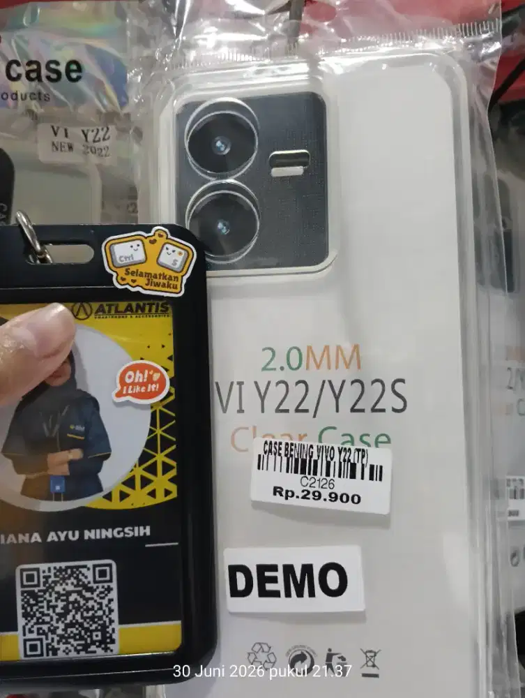 CASE BENING VIVO Y22 | ATLANTIS DAHSYAT