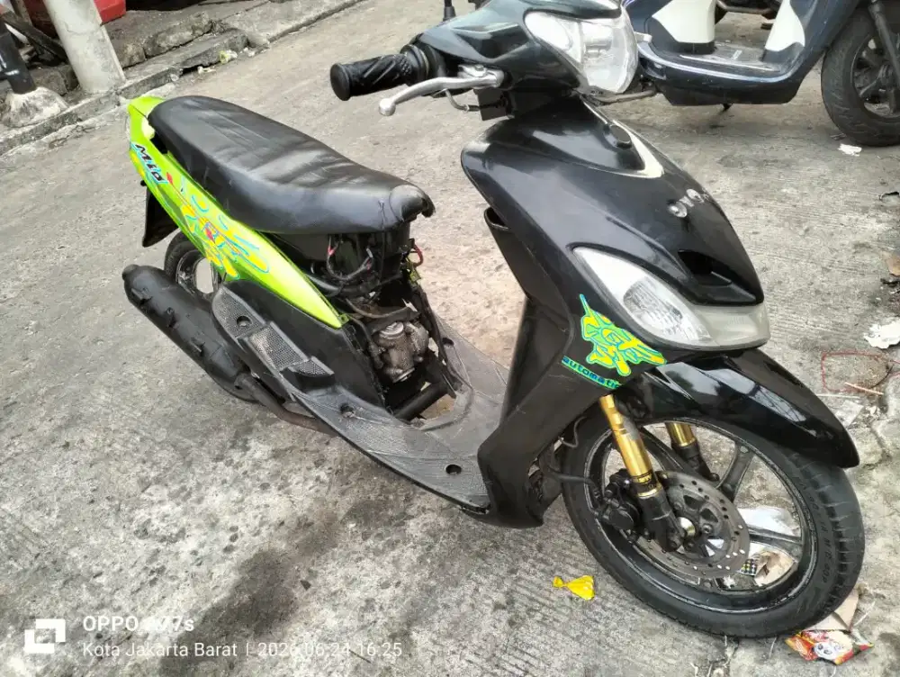 Mio smile ss lengkap (STNK fotocopy) mesin standar adem, cvt adem,