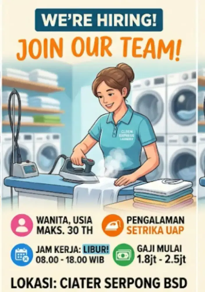 Lowongan Laundry