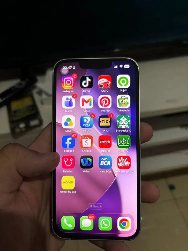 NEGO IPHONE 14 128gb garansi resmi, pemakaian sendiri