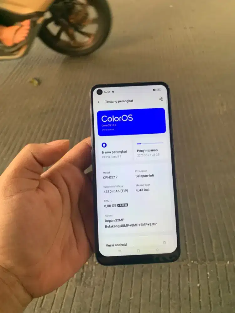 OPPO RENO 5F 8/128