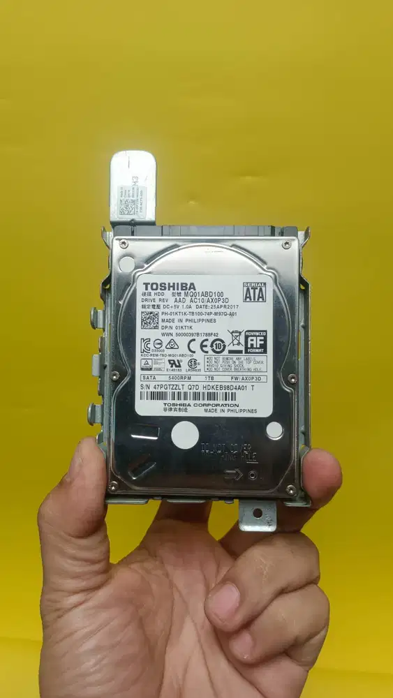Hardisk laptop 2,5in 1tb TOSHIBA Sata 5400rpm