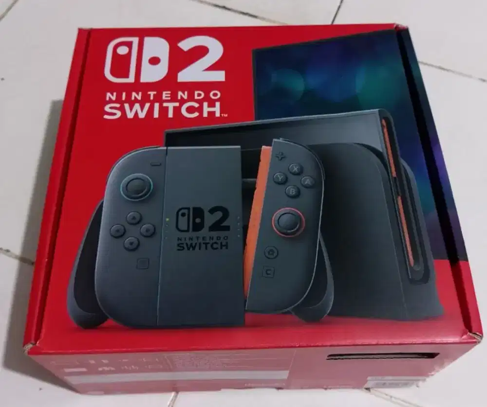 Nintendo Switch 2 Mulus 100% Fullset Normal 100% BNOB 256GB
