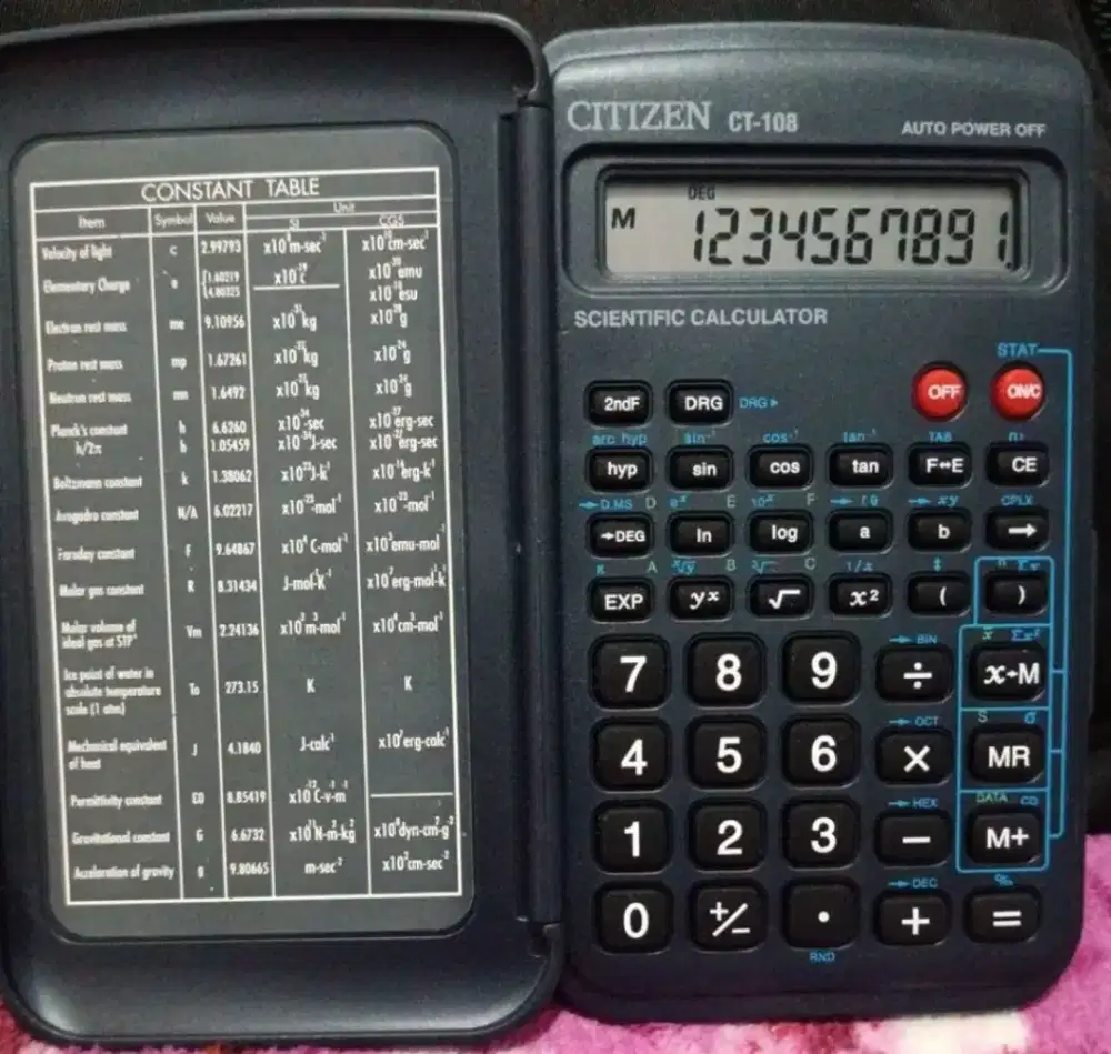 Kalkulator Scientific Citizen (CT-108)