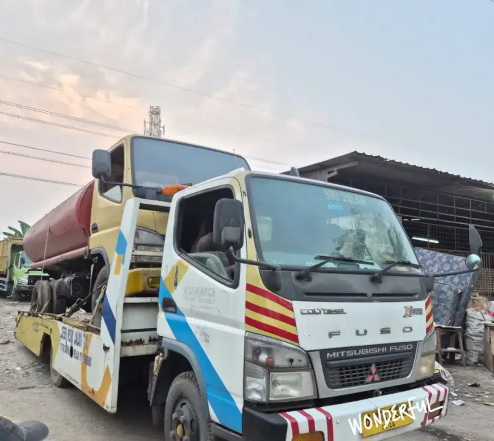 Mitsubishi Colt Diesel 6ban Towing Car Carrier Derek TurboOrsBio solar