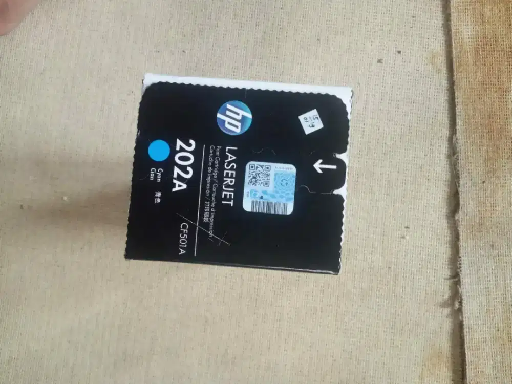 Terima penjualan toner laserjet HP 202A color original laku