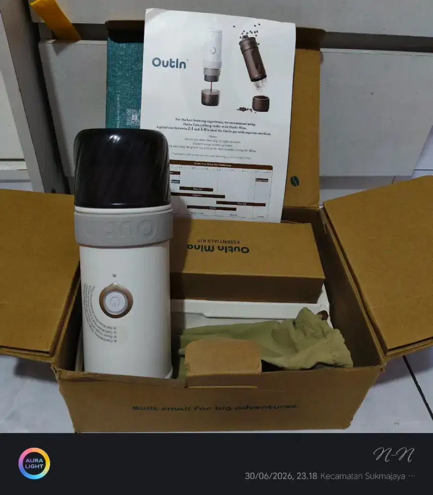 Outin Mino Portable Electric Espresso Machine