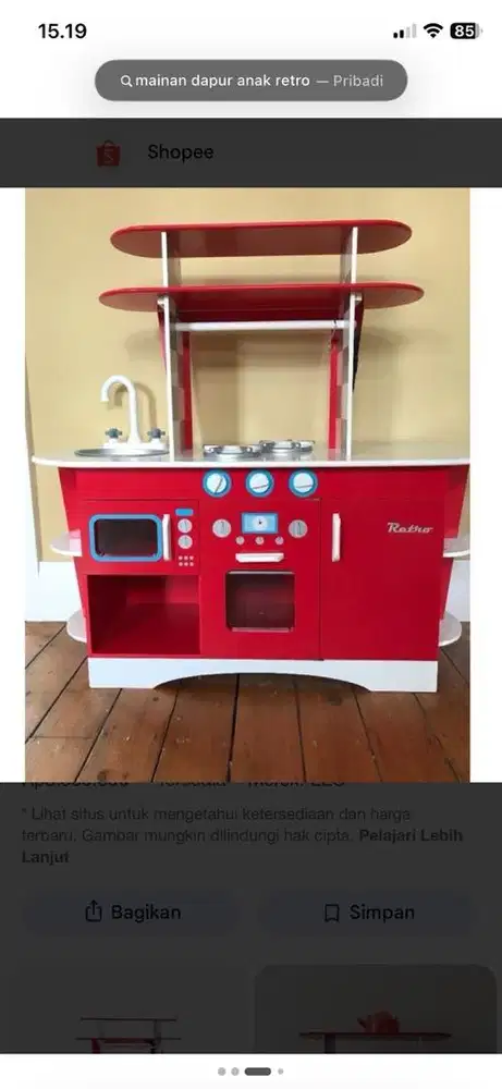 Mainan dapur Mainan kitchen anak Elc kitchen Mainan masak Mainan dapur