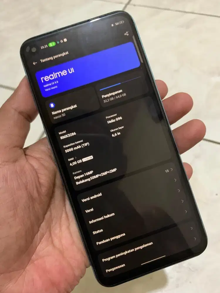 REALME NARZO 50 4/64