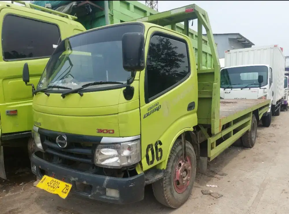 Hino Dutro 130HD Bak Besi 6ban Ors Turbo Bio Solar Colt Diesel