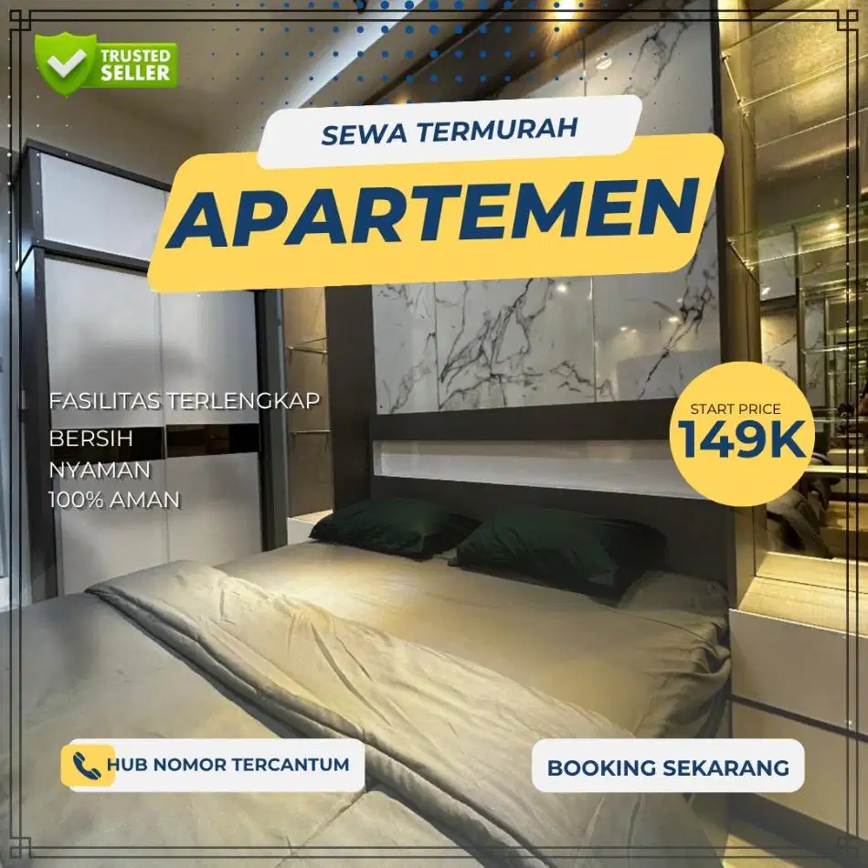 Emerald Bintaro Apartemen Disewakan Harian/Transit Termurah Terlengkap