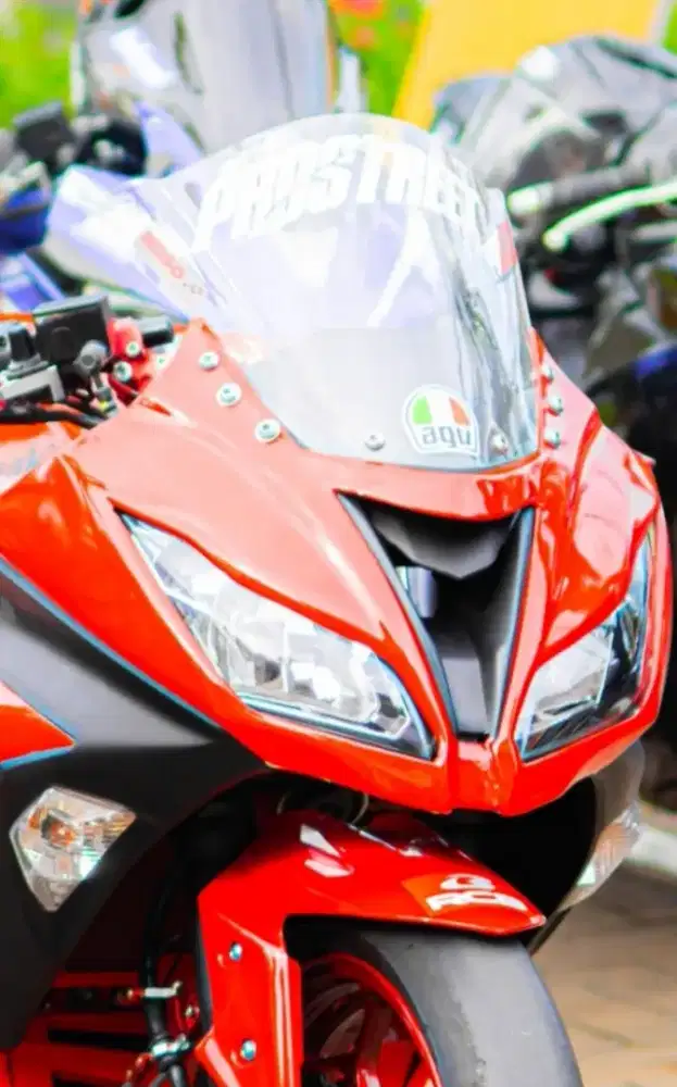 Visor ninja 250 fi model 636