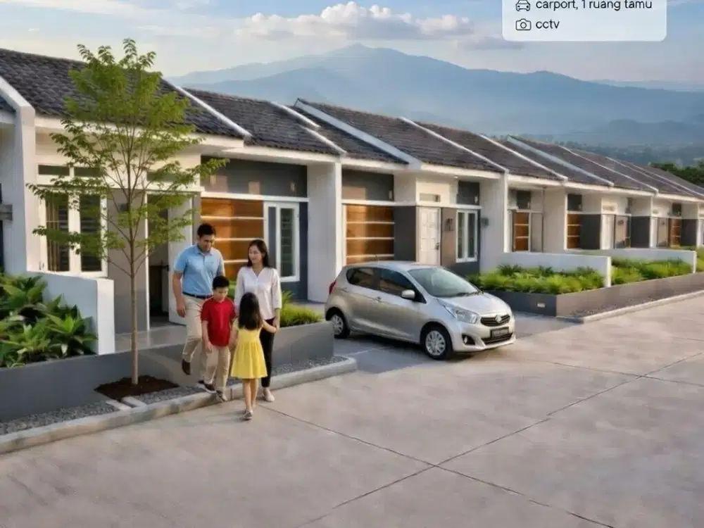 [SUBSIDI] Rumah View Gunung di Serang | Dekat Tol Serang Barat