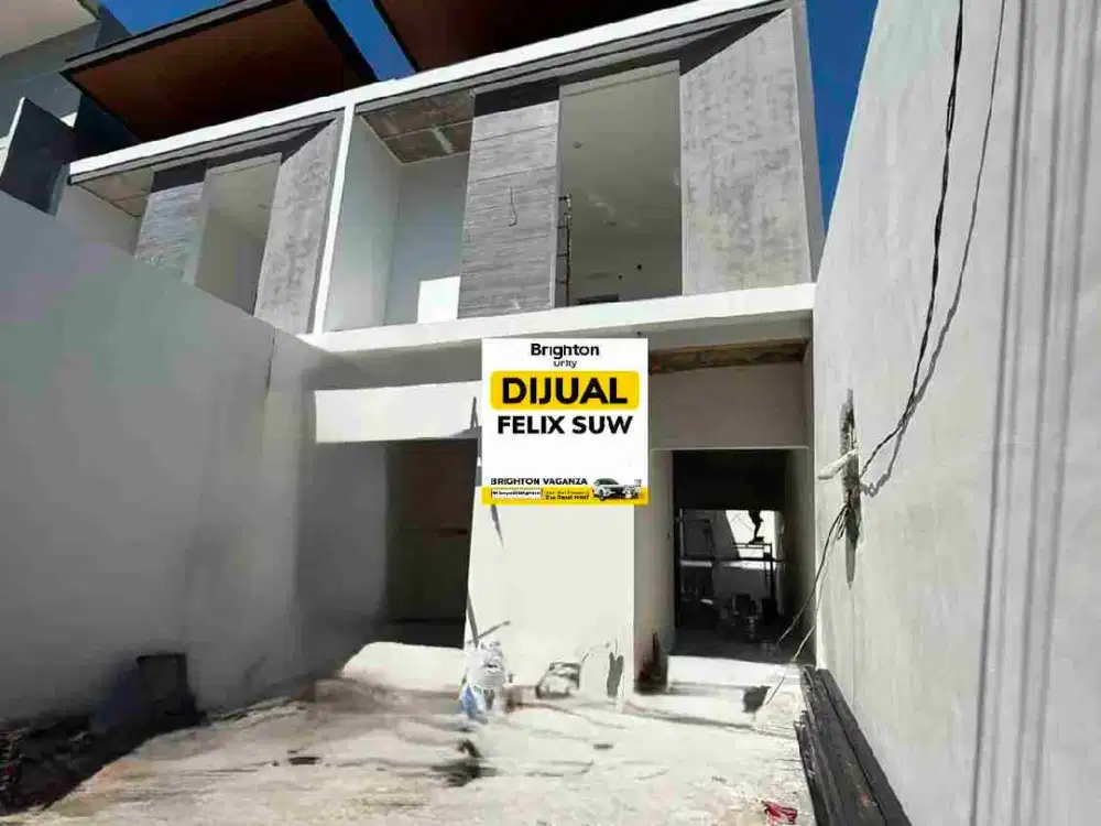 Jual Rumah 2 Lantai On Progress @ Baruk Utara