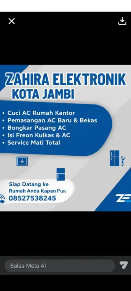 Zahira elektronik kota jambi