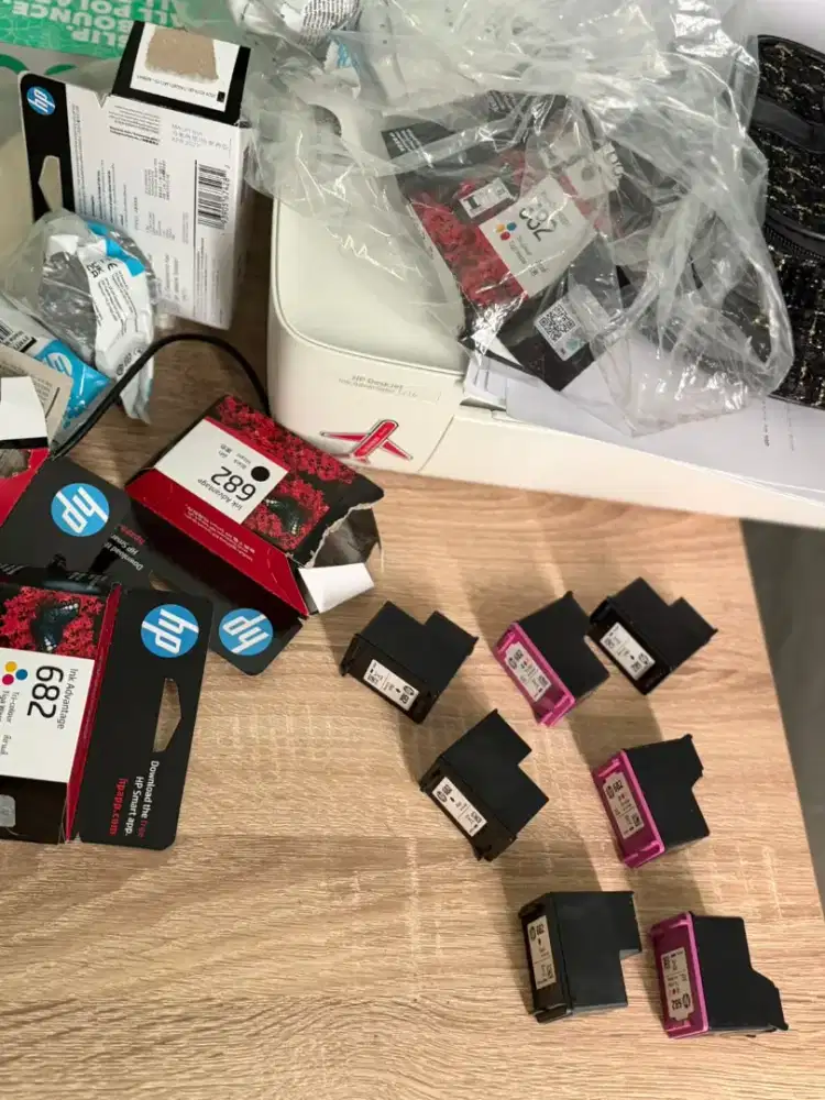 Terima tinta printer HP bekas seperti baru