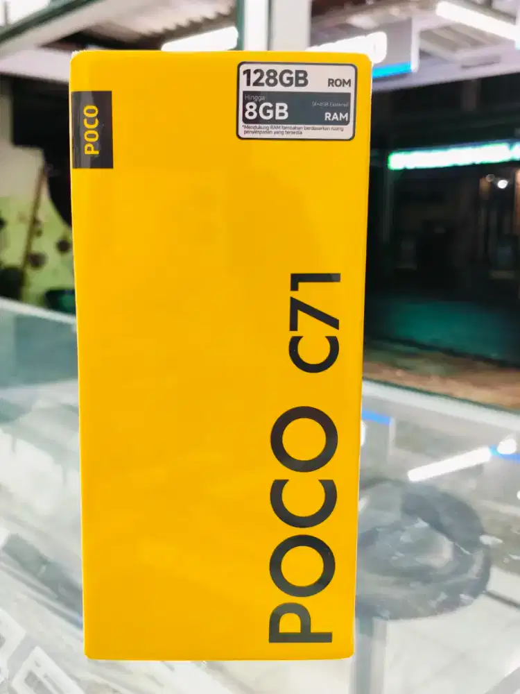 PROMO POCO C71 4/128 NEW SEGEL GARANSI RESMI