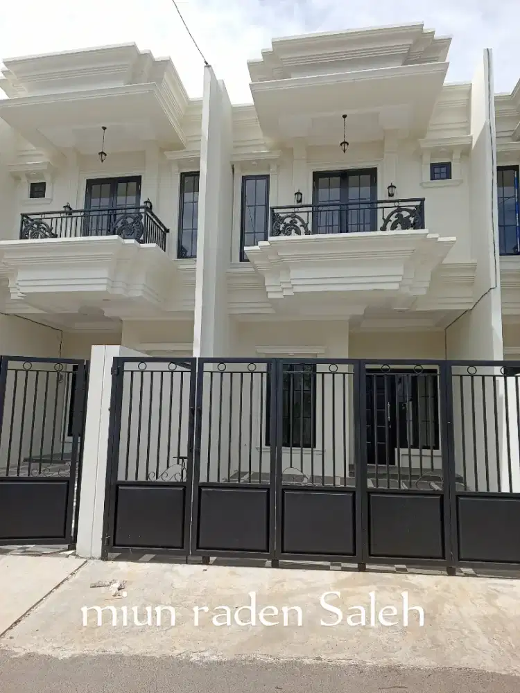 Djual rumah mewah lb128m cash 980juta ngopis shm IMB raden Saleh depok