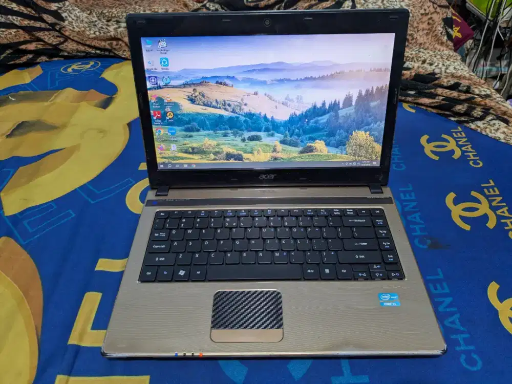 Laptop Acer Aspire 4750 Core I3 Ram 4 Dual VGA Normalan Tinggal Pake