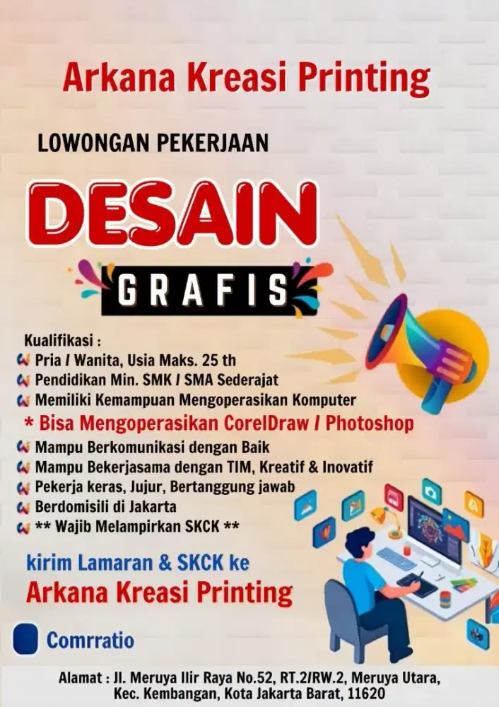 Lowongan Pekerjaan Design Grafis