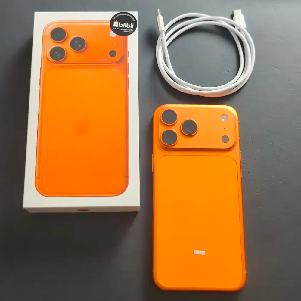 IPHONE 17 PRO MAX 256GB COSMIC ORANGE GARANSI RESMI GDN