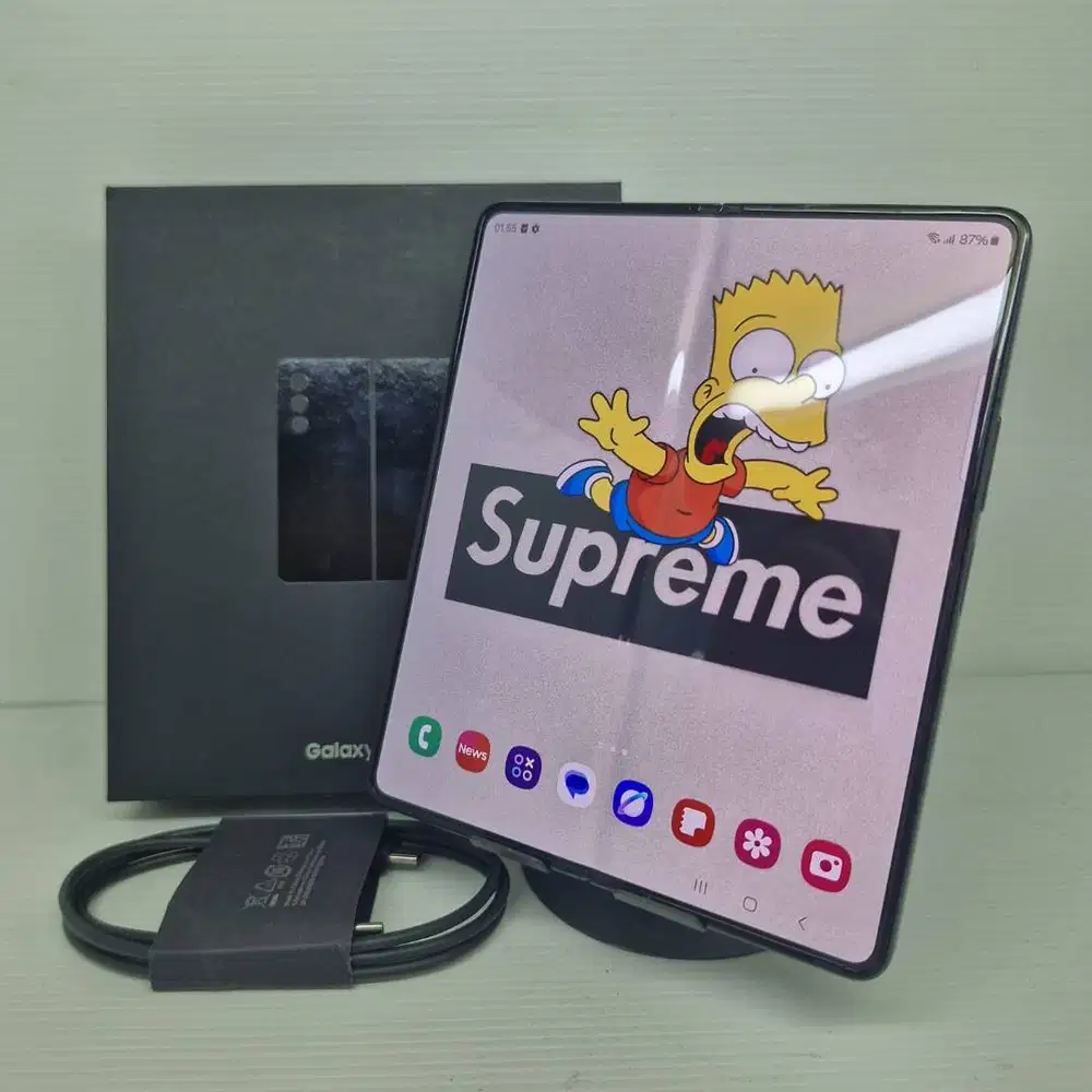 HOT SALE KOMPLIT SAMSUNG GALAXY Z FOLD 5 5G 12/256 BLACKR