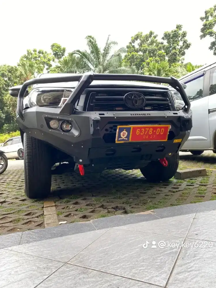Bumper depan piak impor original toyota hilux