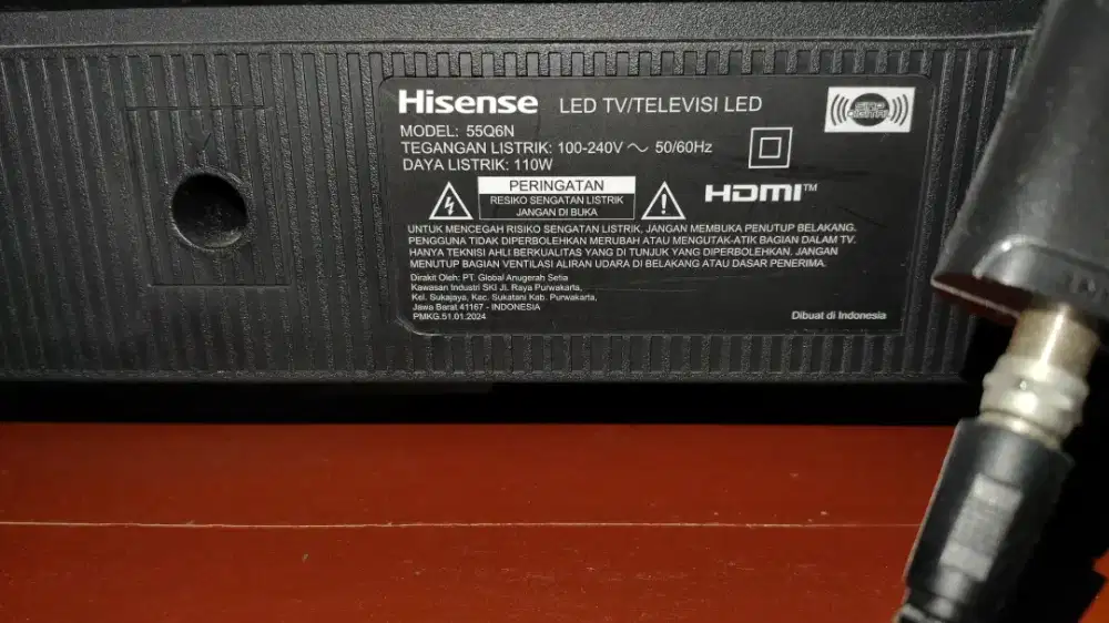 Hisense Smart TV 55 Inch 55Q6N