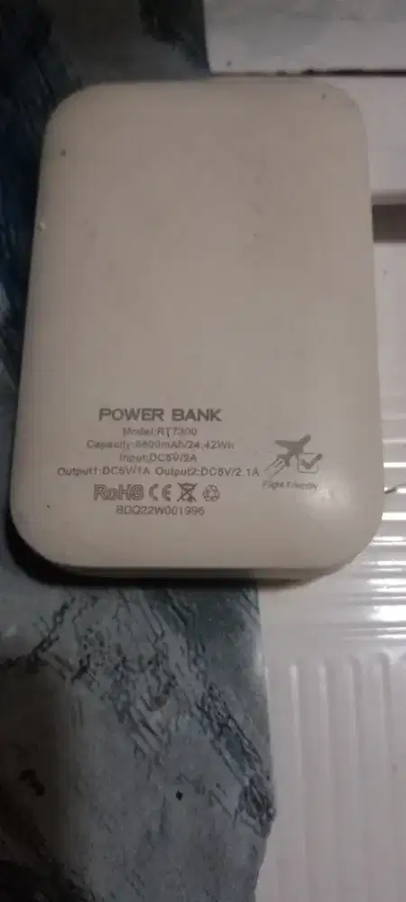 Powr bank robot 6600 ma aha