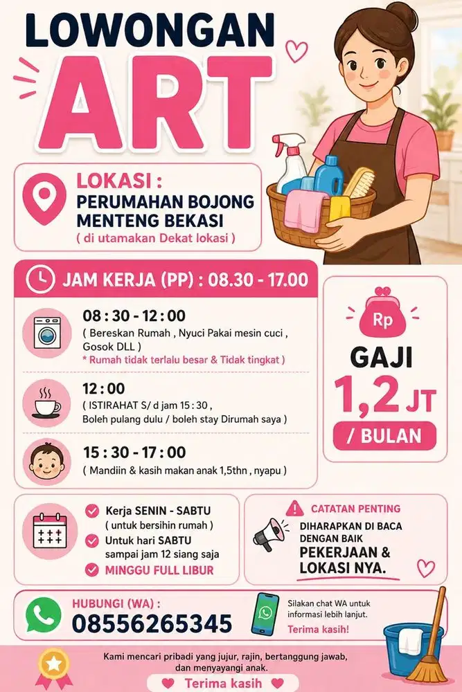 Mencari ART dengan lokasi dekat