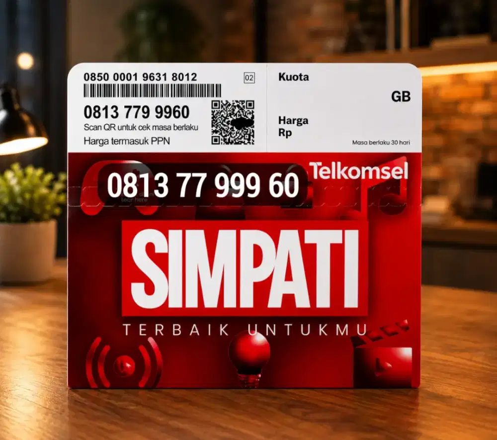 Kartu Perdana Telkomsel Simpati 11 Digit Nomor Cantik