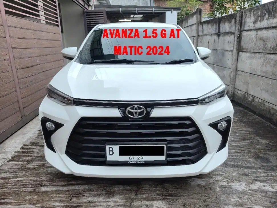 Toyota Avanza 1.5 G AT Matic 2024 Putih Perfect Like New