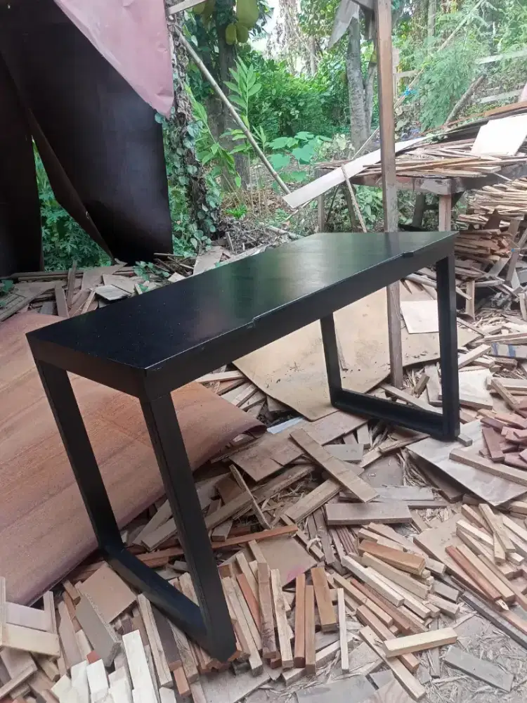 Meja komputer, meja gaming kaki kotak best seller