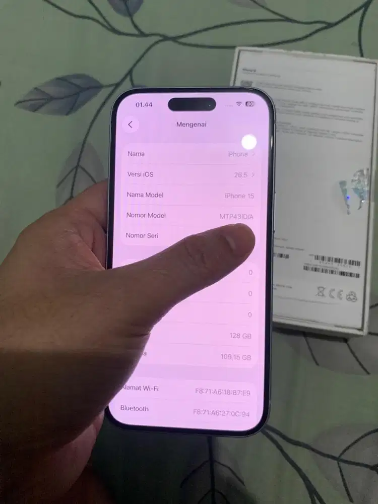 iPhone 15 Blue 128GB Digimap