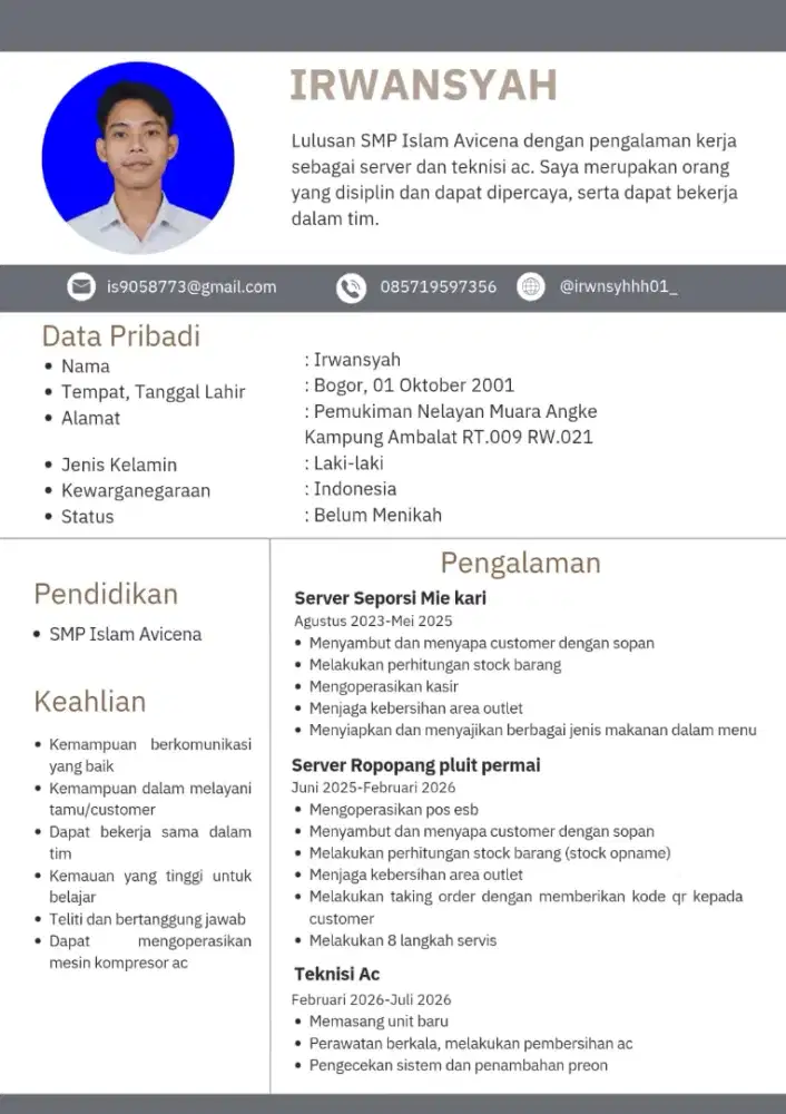 cari lowongan kerja