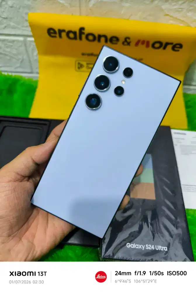 SAMSUNG S24 ULTRA RAM 12/512GB RESMI SEIN FULL ORI MULUS