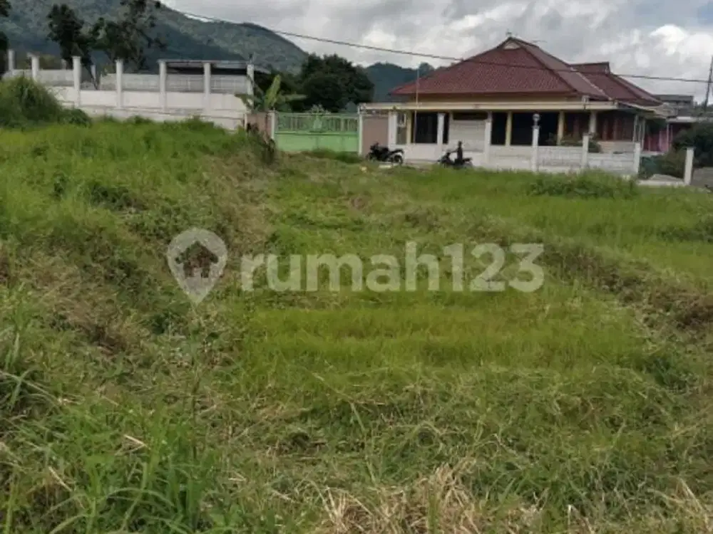 Tanah Siap Bangun Lebar 88M, Cocok untuk Lahan Perkebunan, Villa, Invest, Dekat Tempat Wisata di Ciwidey,
