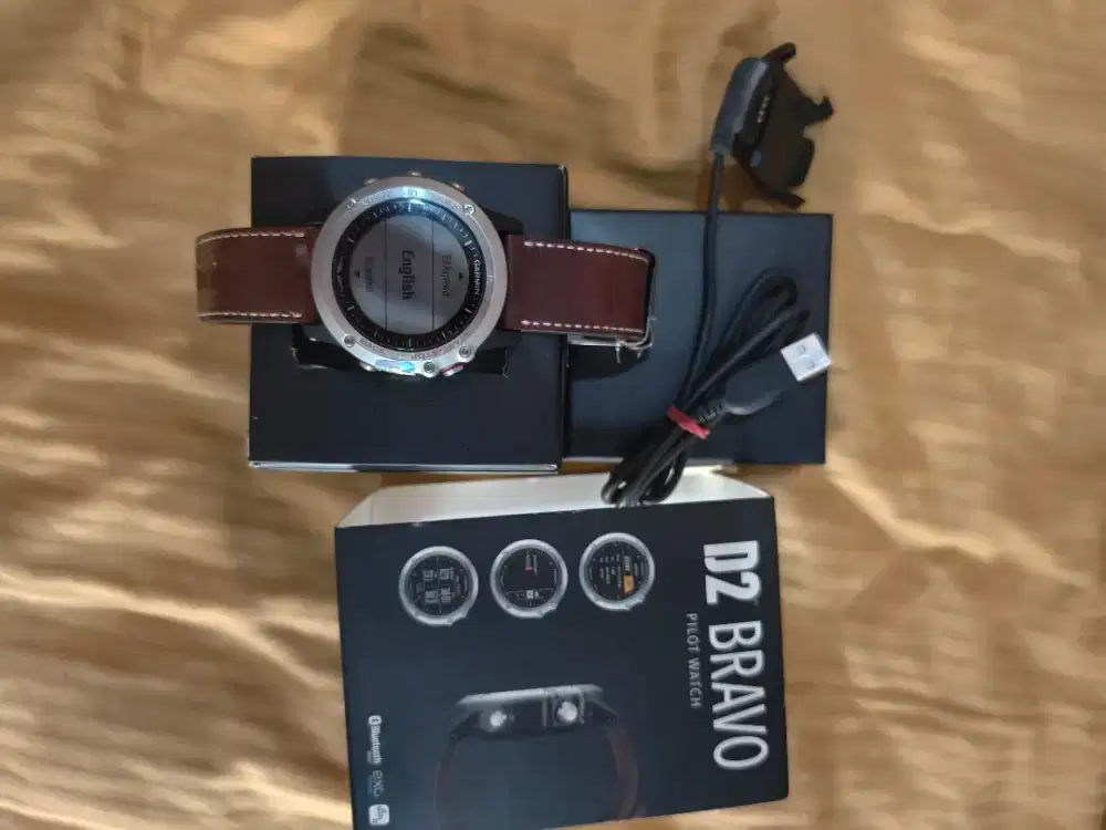 Garmin D2 Bravo Pilot 45mm  Fulset Resmi
