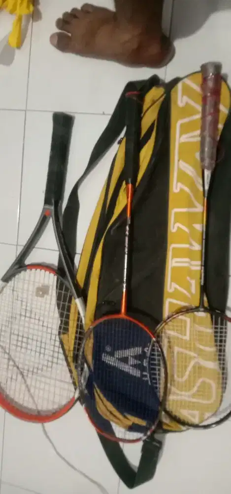 Jual raket bulutangkis dan tennis