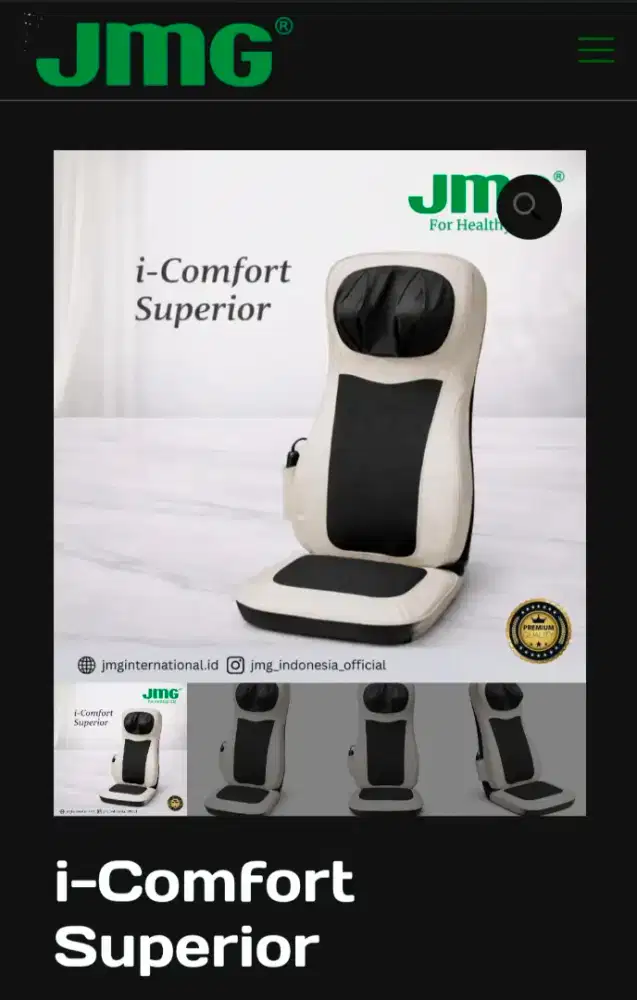 JMG Alat Pijat Badan I Comfort Superior